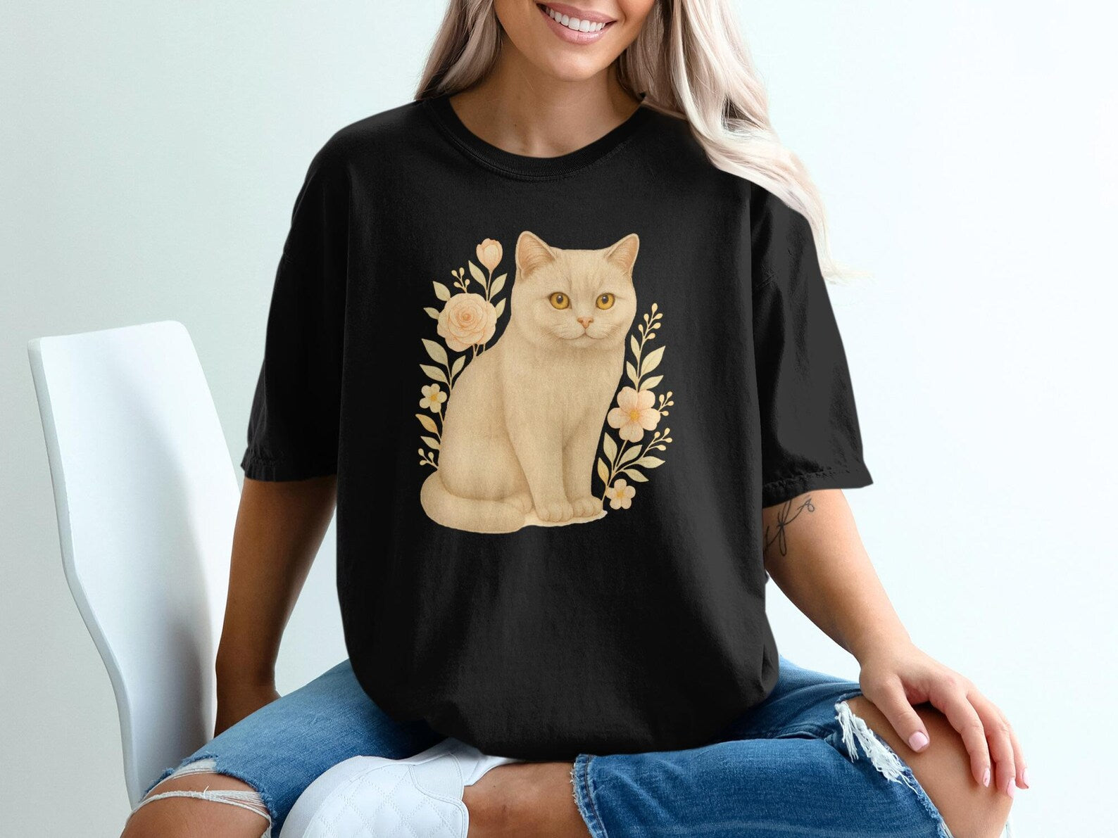 Tricou Oversized BUMBAC 100% Bloom 12